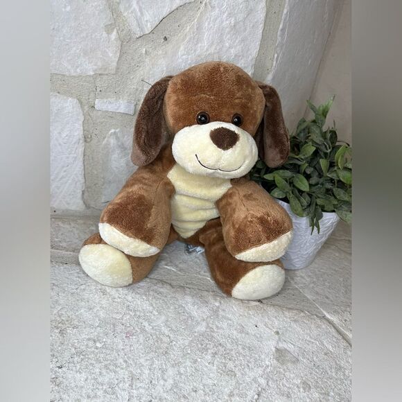 Build A Bear Plush Puppy Dog Brown Tan Floppy Ear - Picture 4 of 4